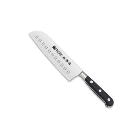 Cuchillo Santoku Frances Forjado Alveolado Serie Versalles